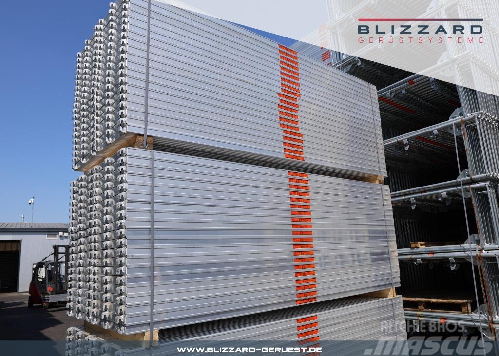 Blizzard Gerüstsysteme *NEUES* 34 m² Stahlgerüst mit Aluböd Scaffolding equipment