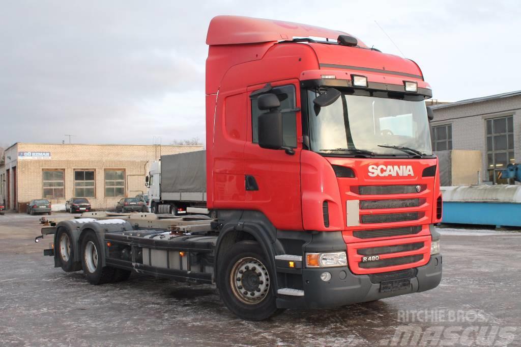 Scania R480 LB6X2HNB Container trucks