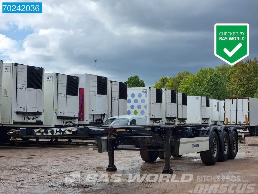 Krone SD 1x20ft. 30ft. 40ft. Container semi-trailers