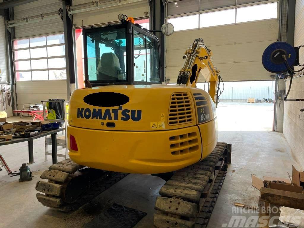 Komatsu PC80MR-5 Mini excavators  7t - 12t