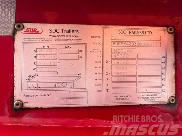 SDC TRAILERS Semitrailer Container semi-trailers