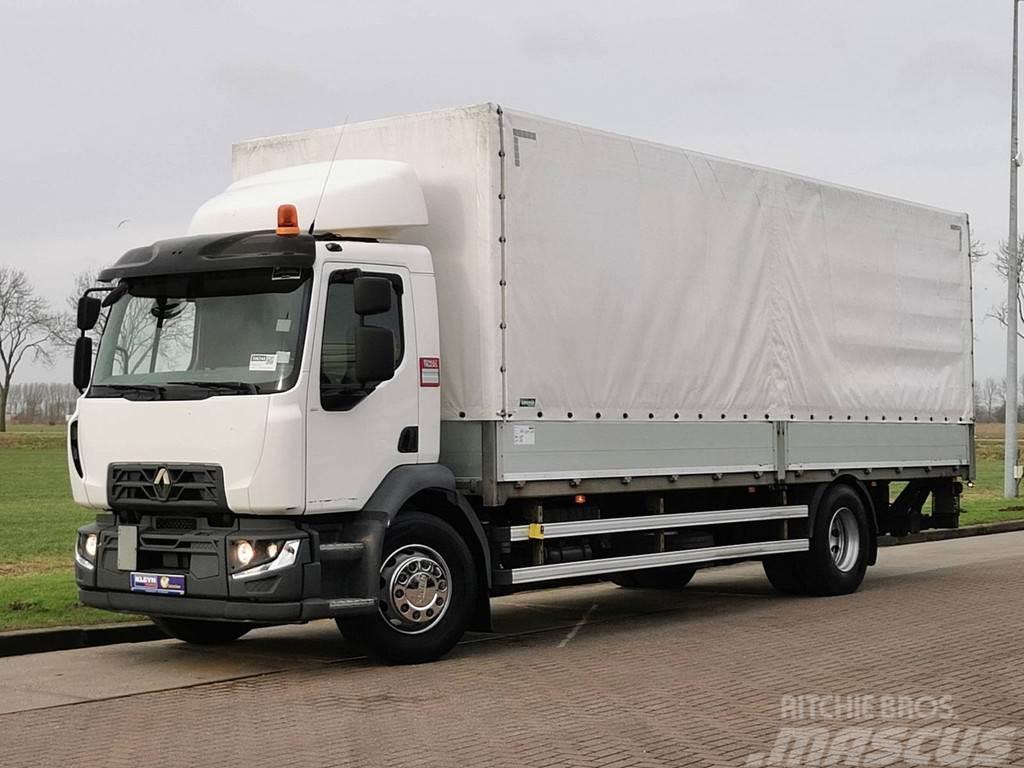 Renault D 270 18.3t airco lift Curtain sider trucks