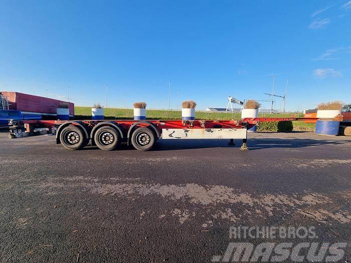 Krone SD 27 | Air suspension | SAF disc | All connection Container semi-trailers