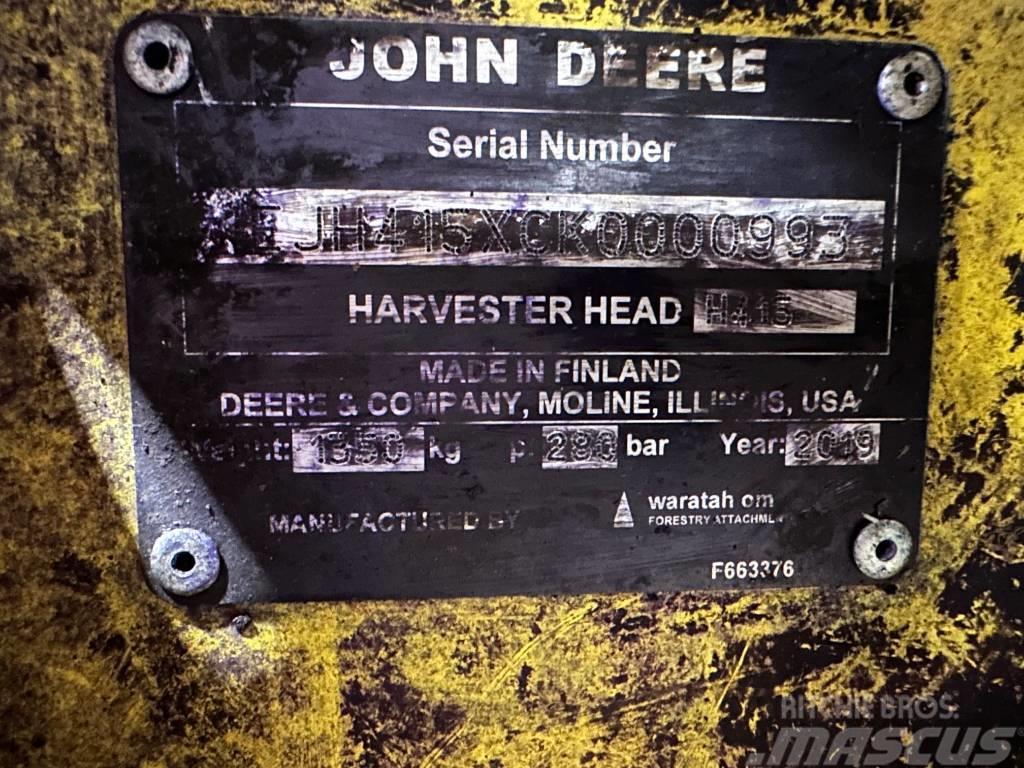 John Deere H 415 Harvester heads