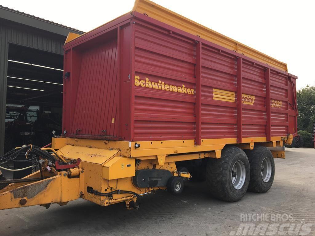 Schuitemaker Rapide 2085 S Self-loading trailers