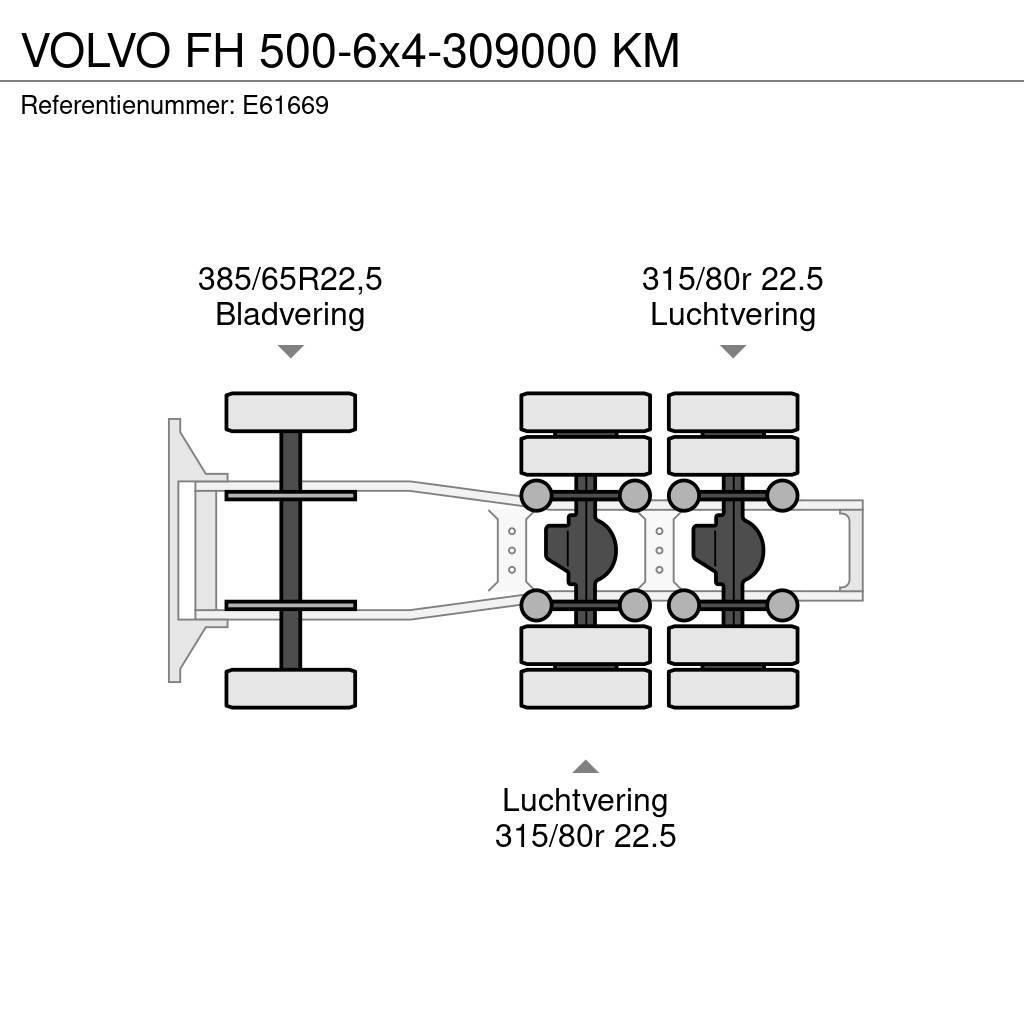 Volvo FH 500-6x4-309000 KM Prime Movers