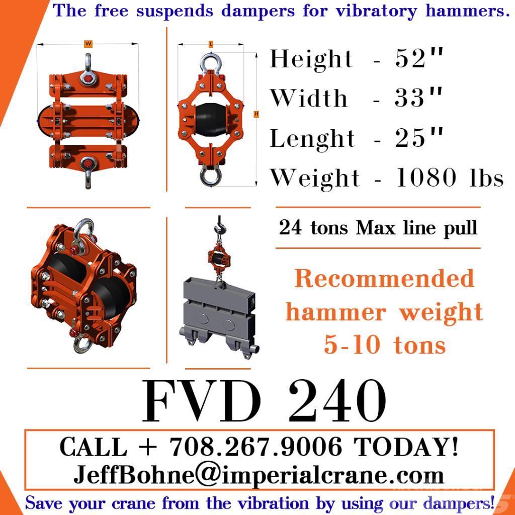  Finaros FVD 240 Hydraulic pile hammers