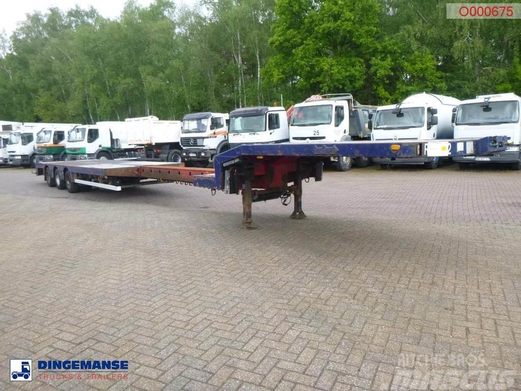 Nooteboom 3-axle semi-lowbed trailer OSDS-48-03V / ext. 15 m Low loader-semi-trailers