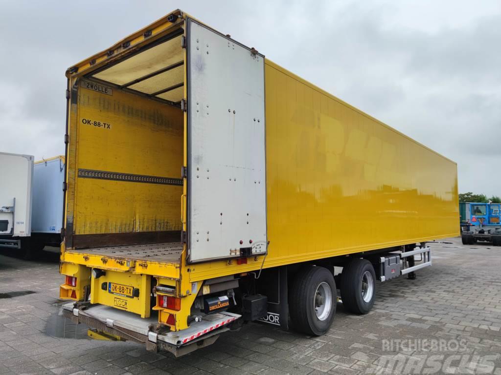 Floor FLO-12-18K1 - GeslotenOplegger - StuurAs - Luchtvr Box semi-trailers