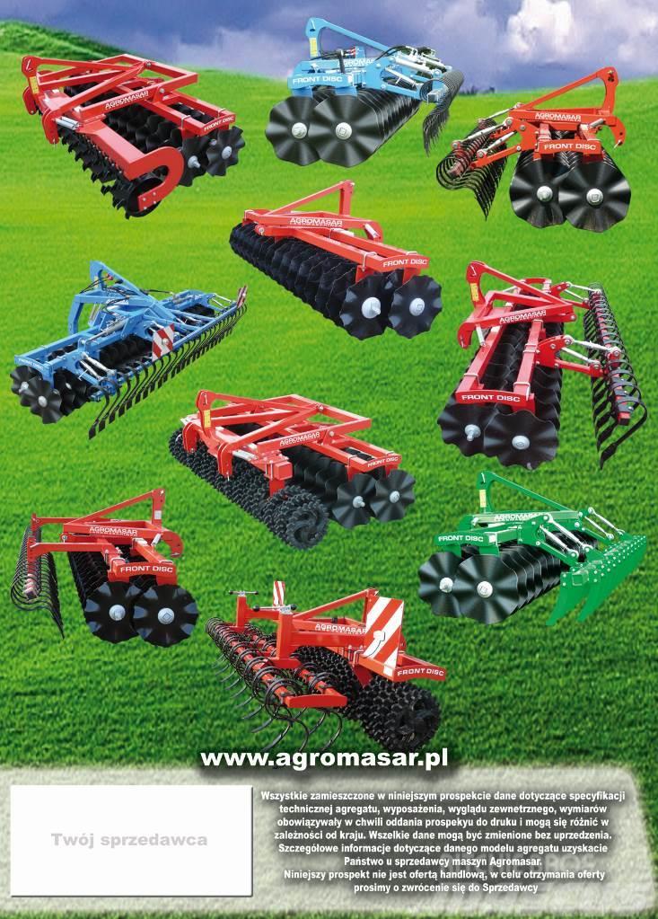 Agromasar Frontpaker Front Disc 3m , 4m Drills