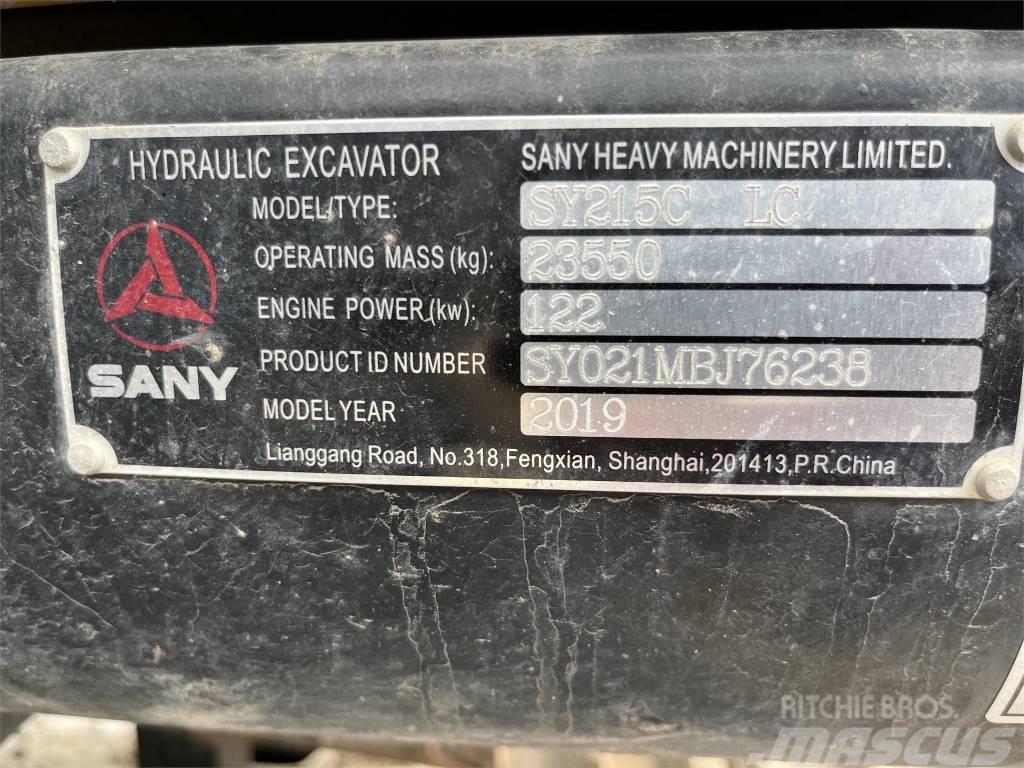 Sany SY215C Crawler excavators