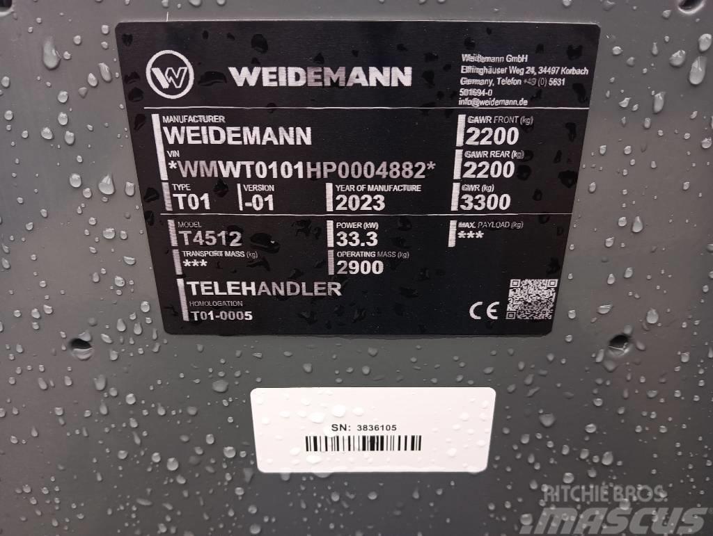 Weidemann T4512 Telescopic handlers