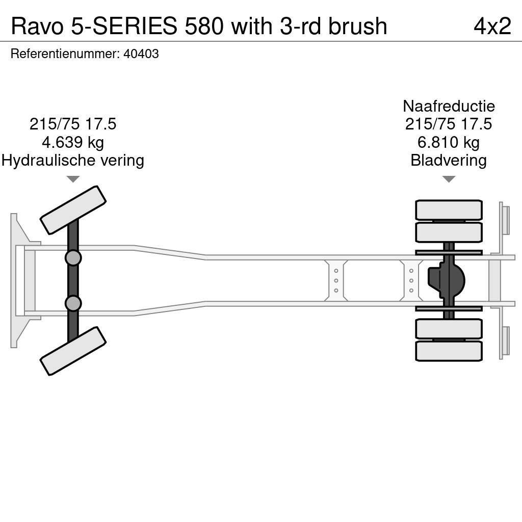 Ravo 5-SERIES 580 with 3-rd brush Sweeper trucks