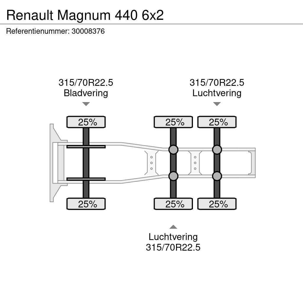 Renault Magnum 440 6x2 Prime Movers