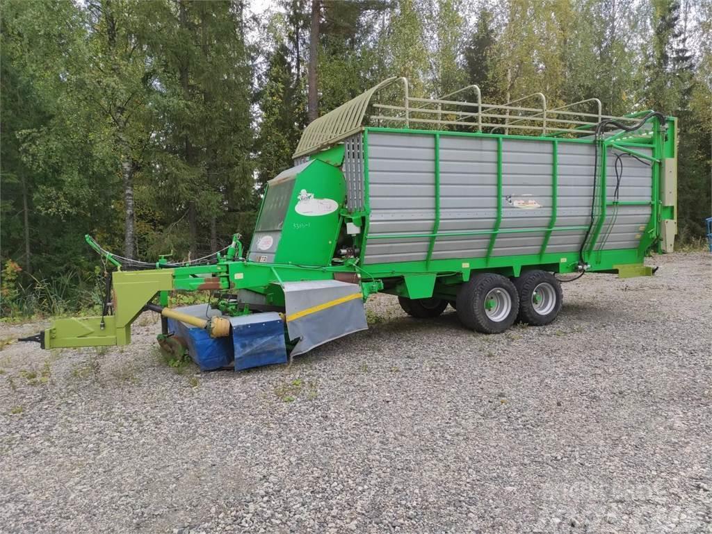  Bonino AB80 TRMI itse lastaava rehuperävaunu Self-loading trailers