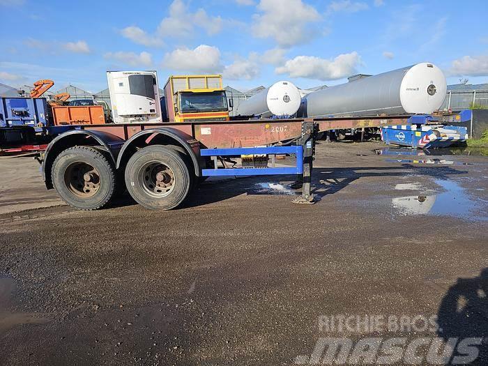 Köhler Elmshorn 2 axle | 20 foot | container chassis | st Container semi-trailers