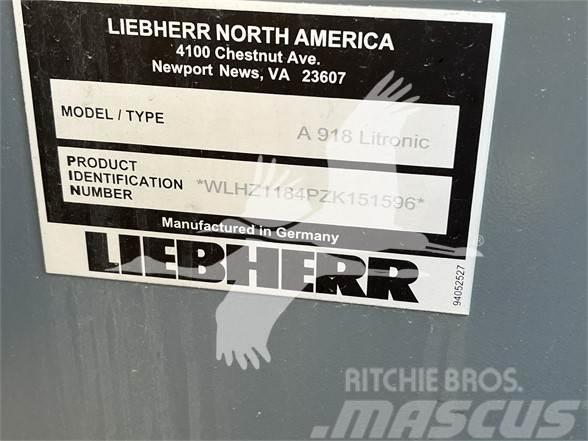 Liebherr A918 COMPACT LITRONIC Wheeled excavators