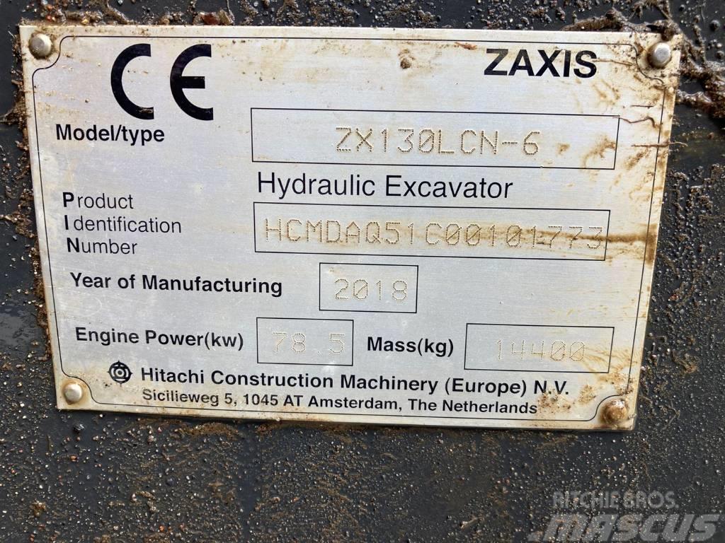 Hitachi Zaxis 130 lcn-6 Mini excavators  7t - 12t