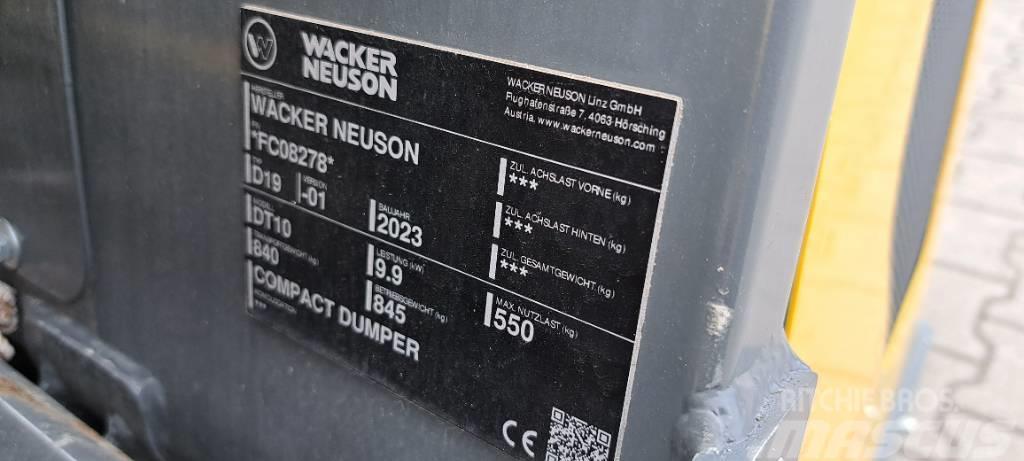 Wacker Neuson DT10 Tracked dumpers
