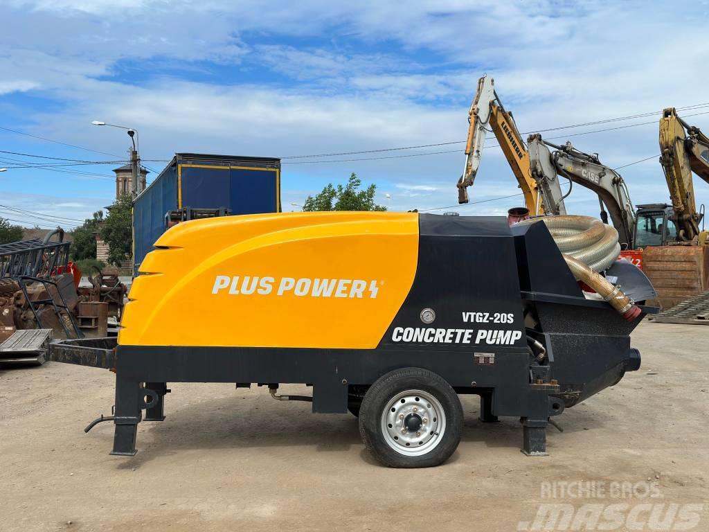  Plus Power VTGZ-20S Concrete pumps