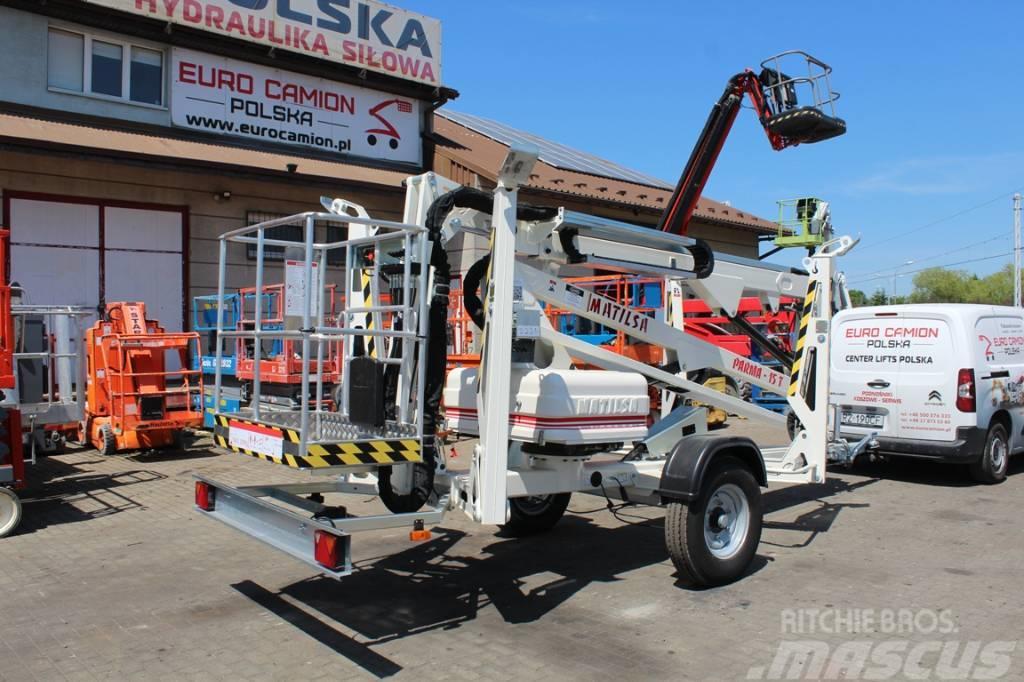 Matilsa Parma 15T - 15 m trailer lift Genie Niftylift Trailer mounted platforms