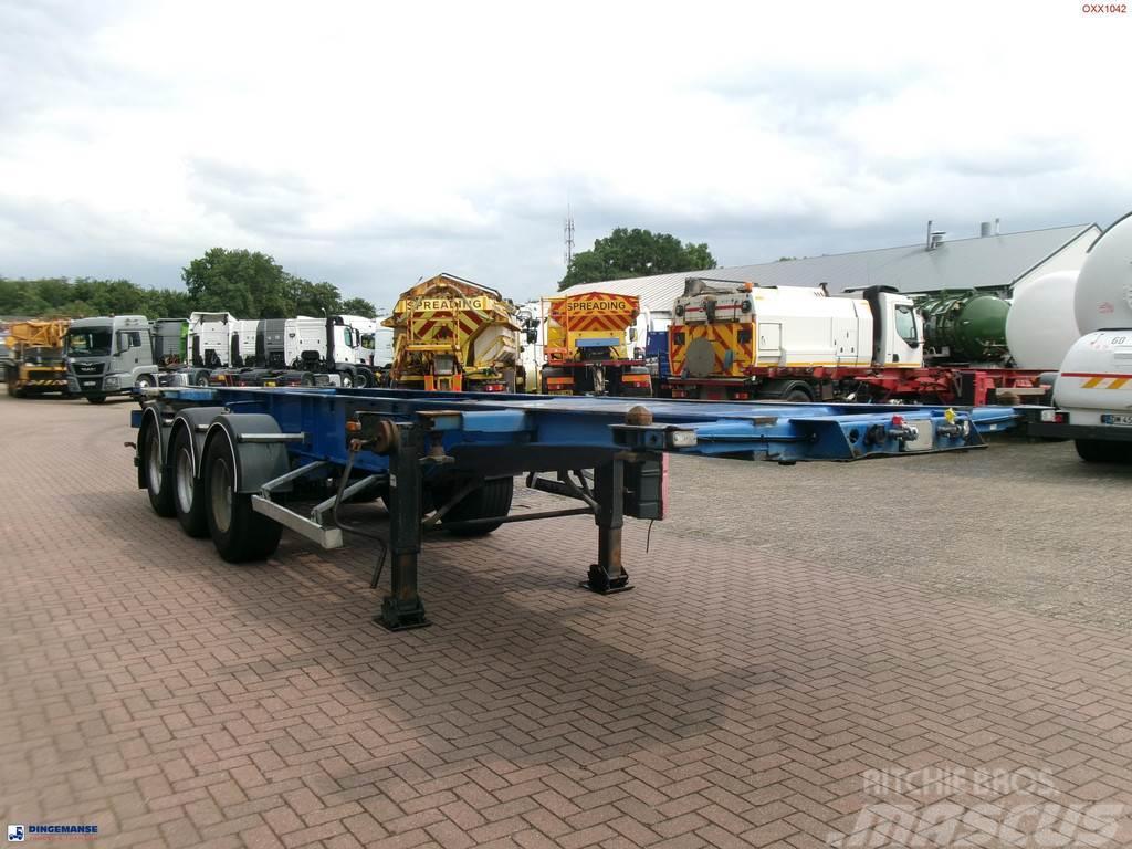 General Trailer 3-axle container trailer 20-25-30 ft Container semi-trailers