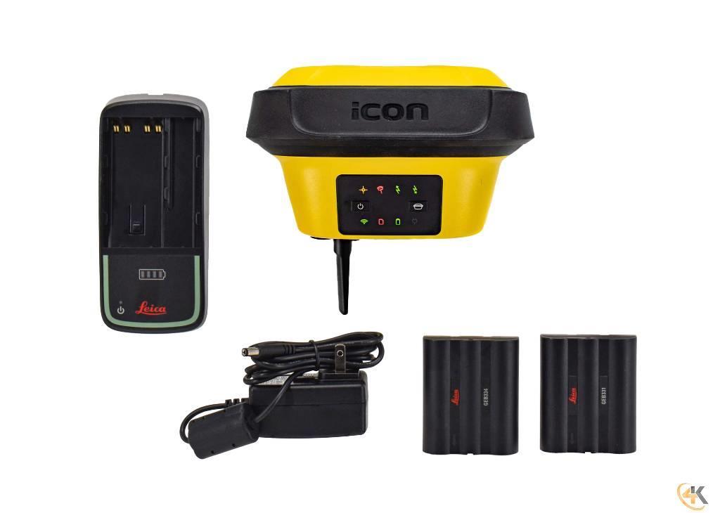 Leica iCON iCG70 900 MHz GPS Rover Receiver w/ Tilt Other components