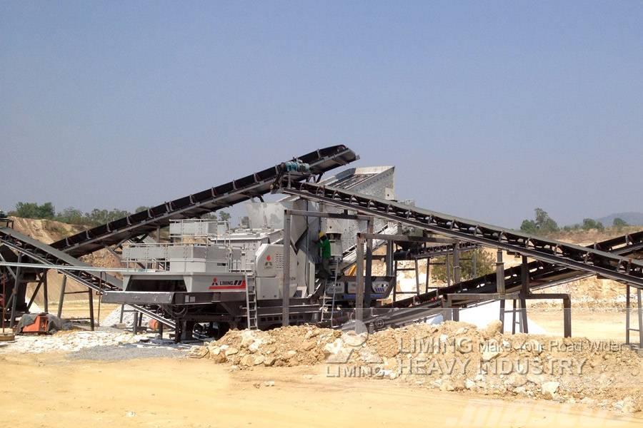 Liming 150 TPH portable mobile stone crusher and screen p Mobile crushers