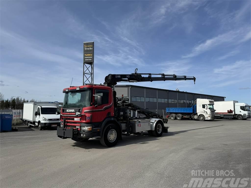 Scania P 94 Truck mounted cranes