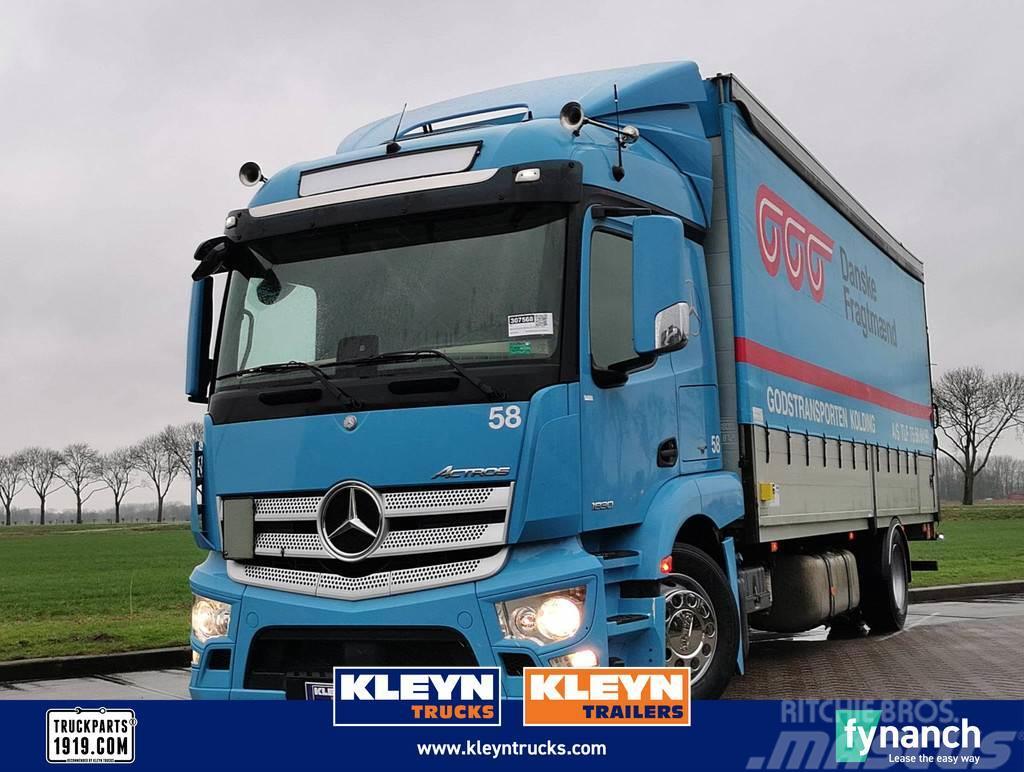 Mercedes-Benz ACTROS 1830 ll taillift Curtain sider trucks