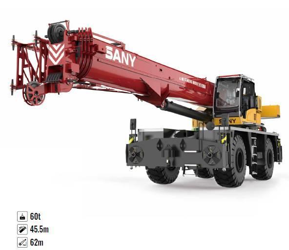 Sany SRE600 Rough terrain cranes