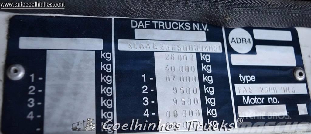 DAF 2500 Ti Curtain sider trucks