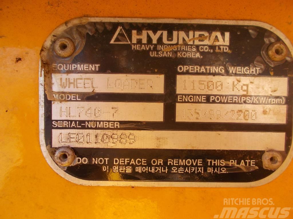 Hyundai HL 740-7 Wheel loaders