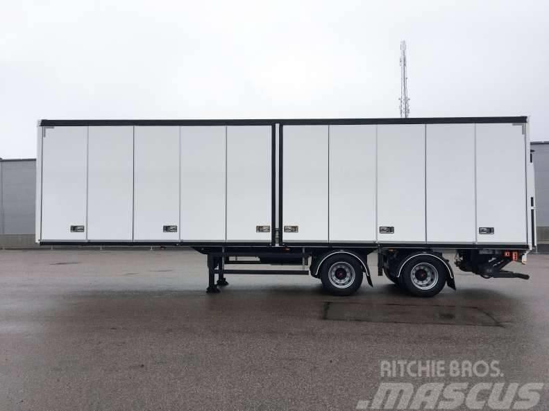 Kel-Berg D500V CITY SKAPTRAILER Box semi-trailers