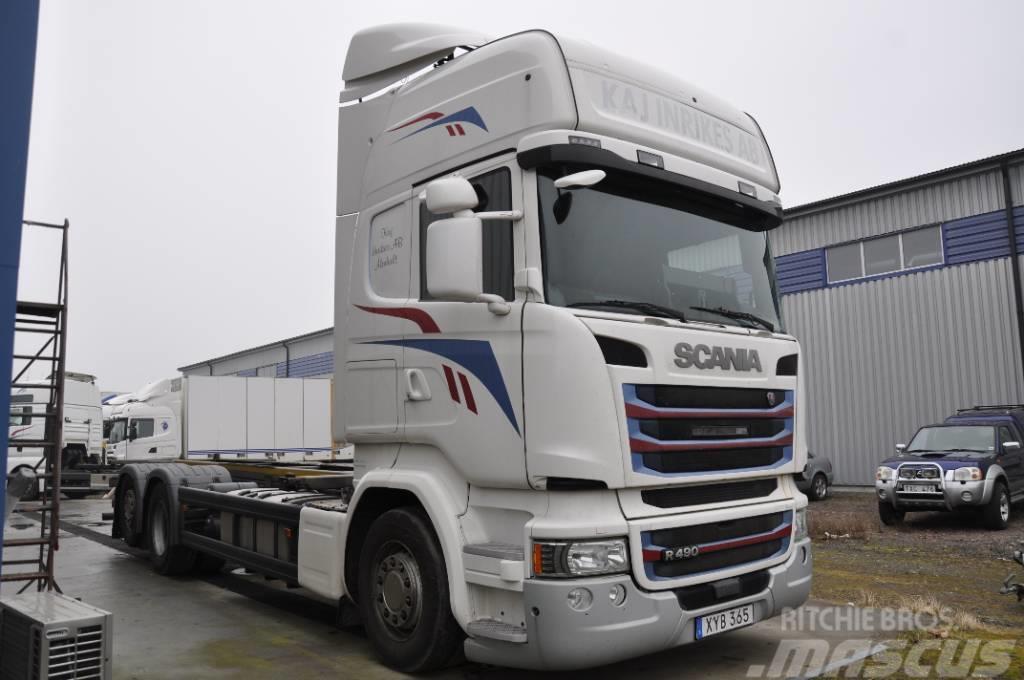 Scania R490 LB6X2MNB Container trucks