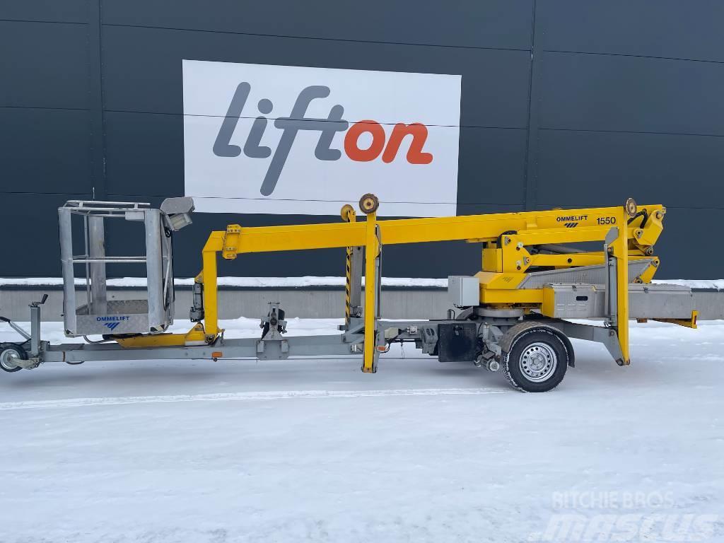 Omme 1550 EBZX Skylift Trailer mounted platforms