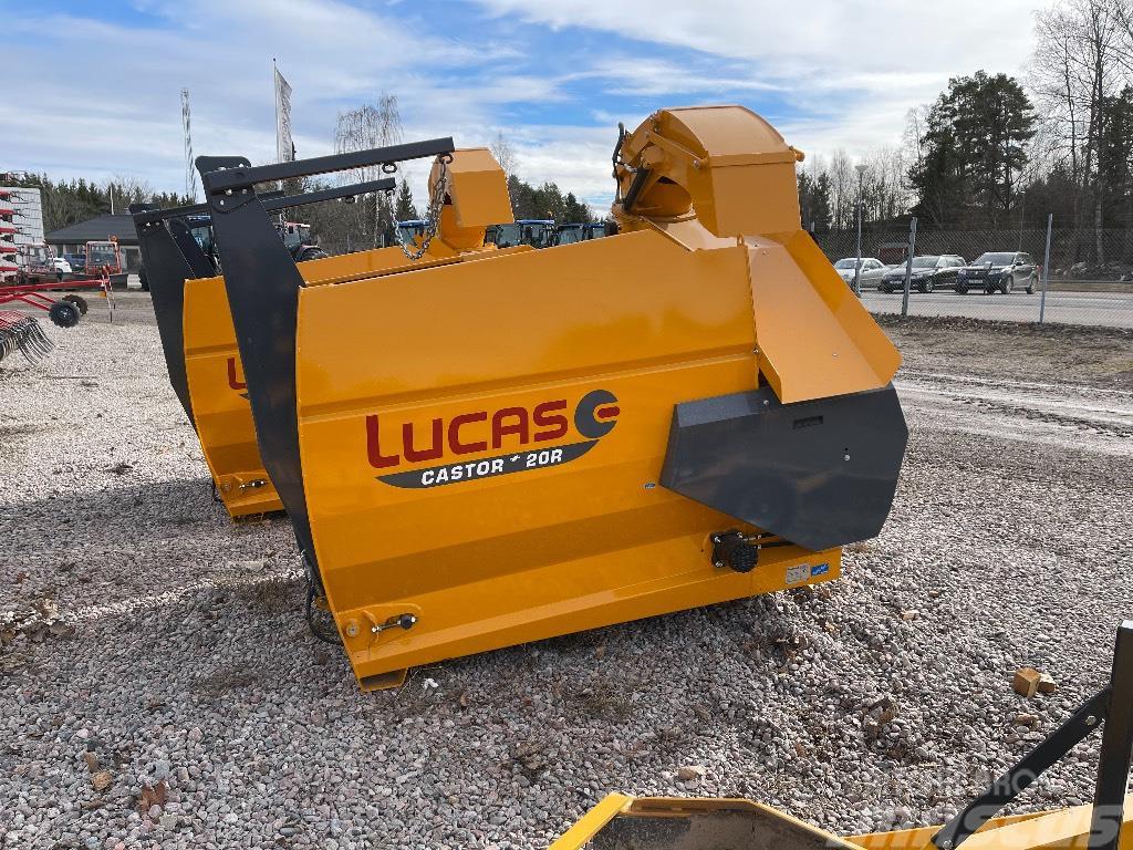 Lucas Castor R20+ balrivare Bale shredders, cutters and unrollers