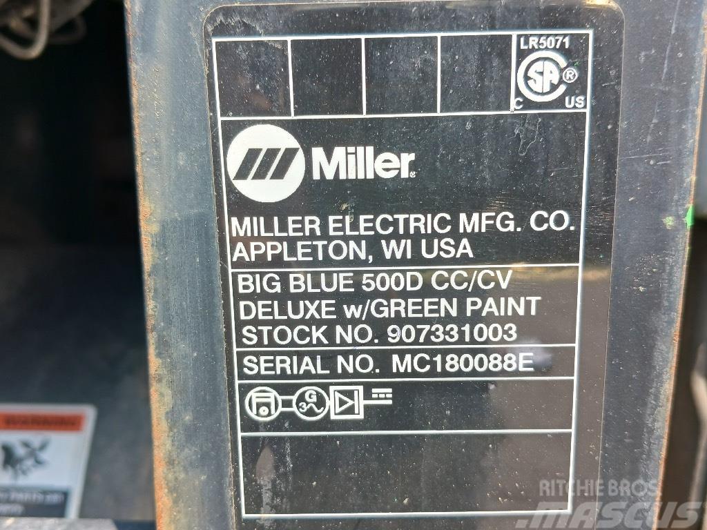 Miller Big Blue 500 D Welding Equipment