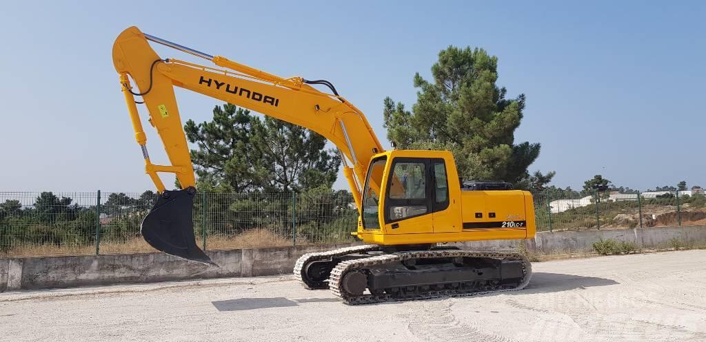 Hyundai Robex 210 Crawler excavators