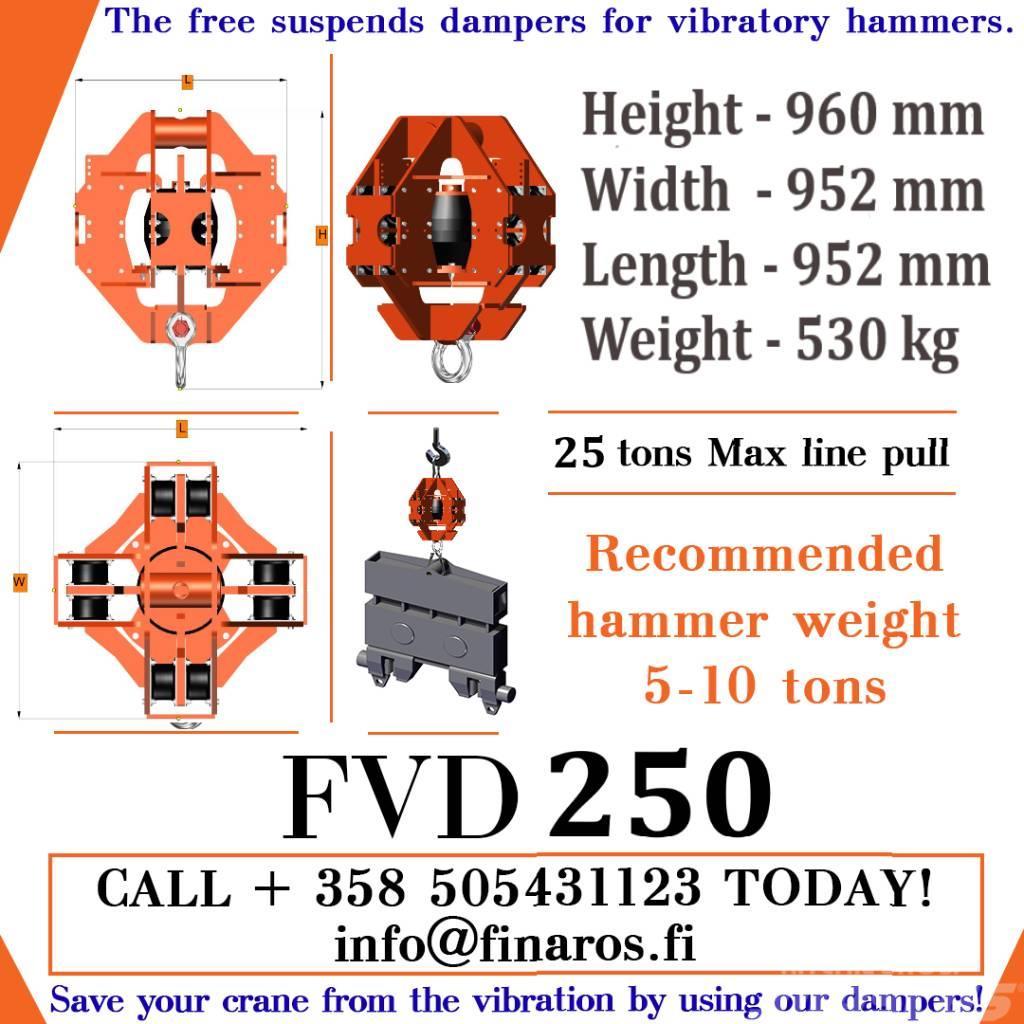  Vibration Damper FVD250 Hydraulic pile hammers
