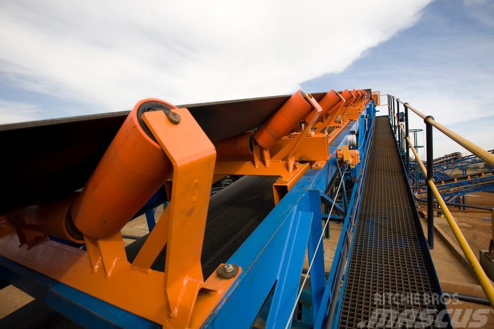 Kinglink belt conveyor for aggregates transport Others