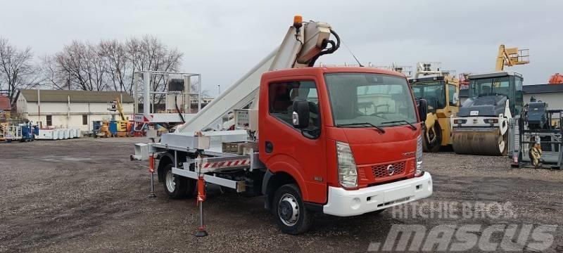 Nissan Cabstar Multitel MT222 EX - 22m, 200kg Truck mounted platforms