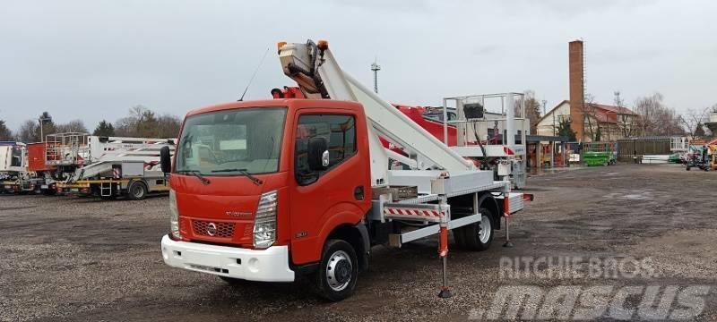 Nissan Cabstar Multitel MT222 EX - 22m, 200kg Truck mounted platforms
