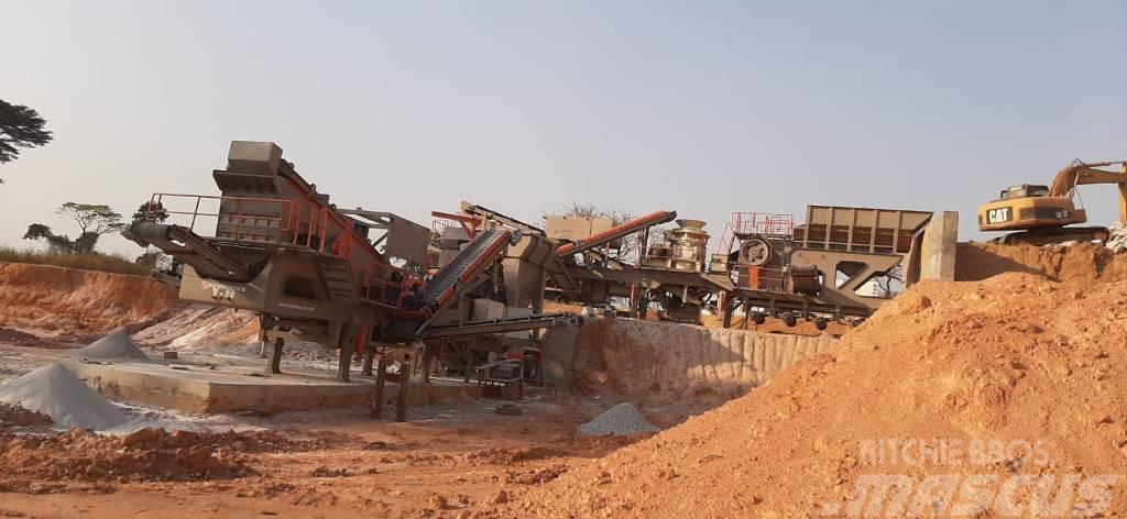Constmach 60 - 80 TPH Mobile Impact Crushing Plant Mobile crushers