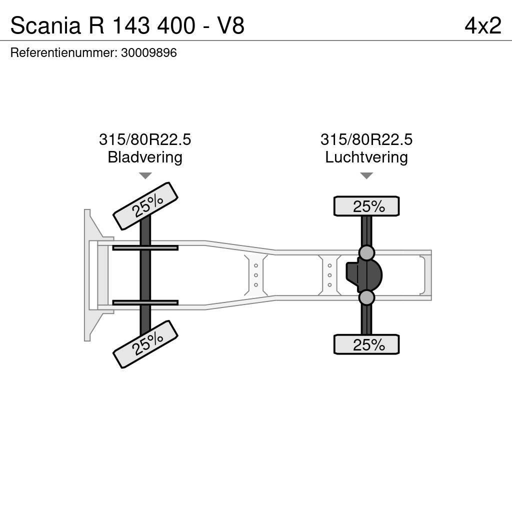 Scania R 143 400 - V8 Prime Movers