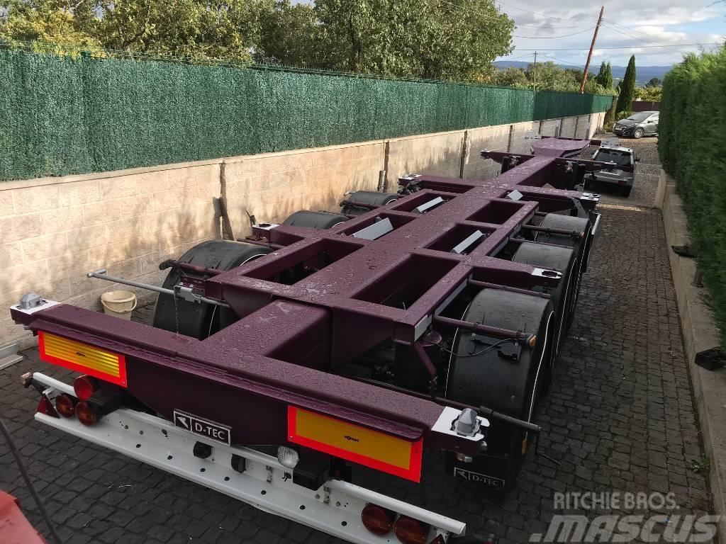  DTEC FT-43-03V Container semi-trailers