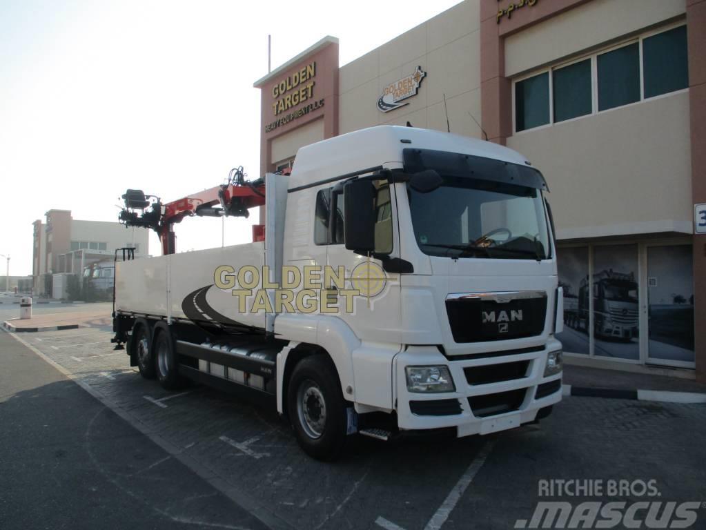 MAN TGS 26.480 6x2 with FASSI F185BS 22 Block Crane Truck mounted cranes