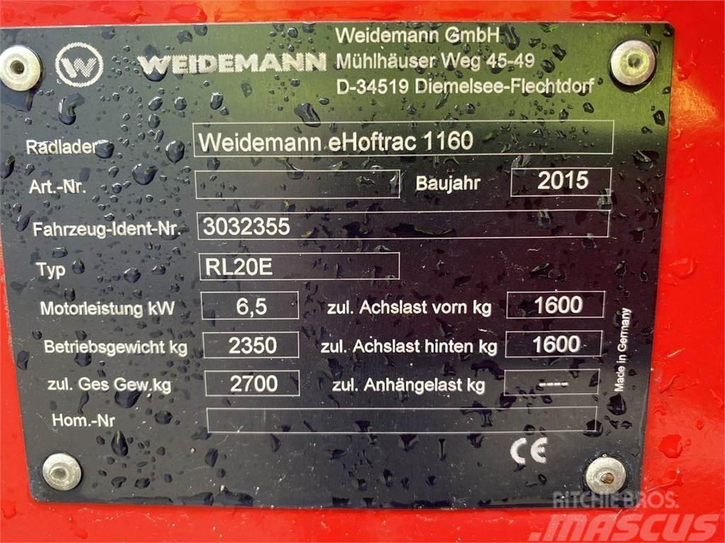 Weidemann 1160 EHOFTRAC Multi-purpose loaders