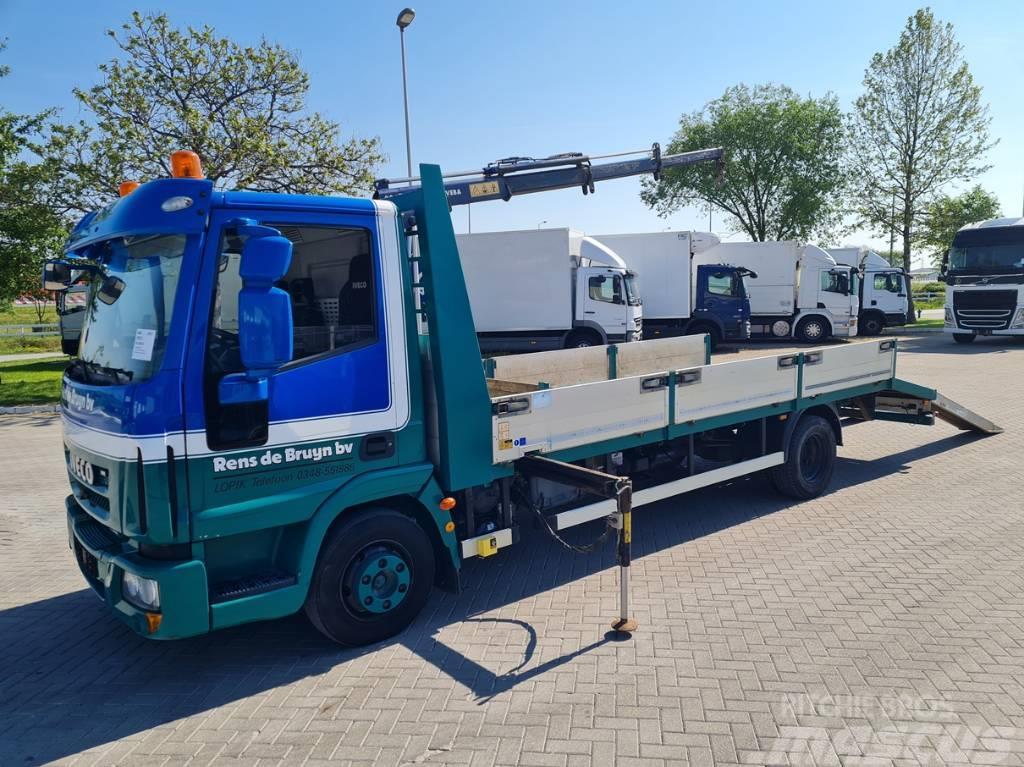 Iveco EUROCARGO 100E18 crane Nl brief Transport vehicles