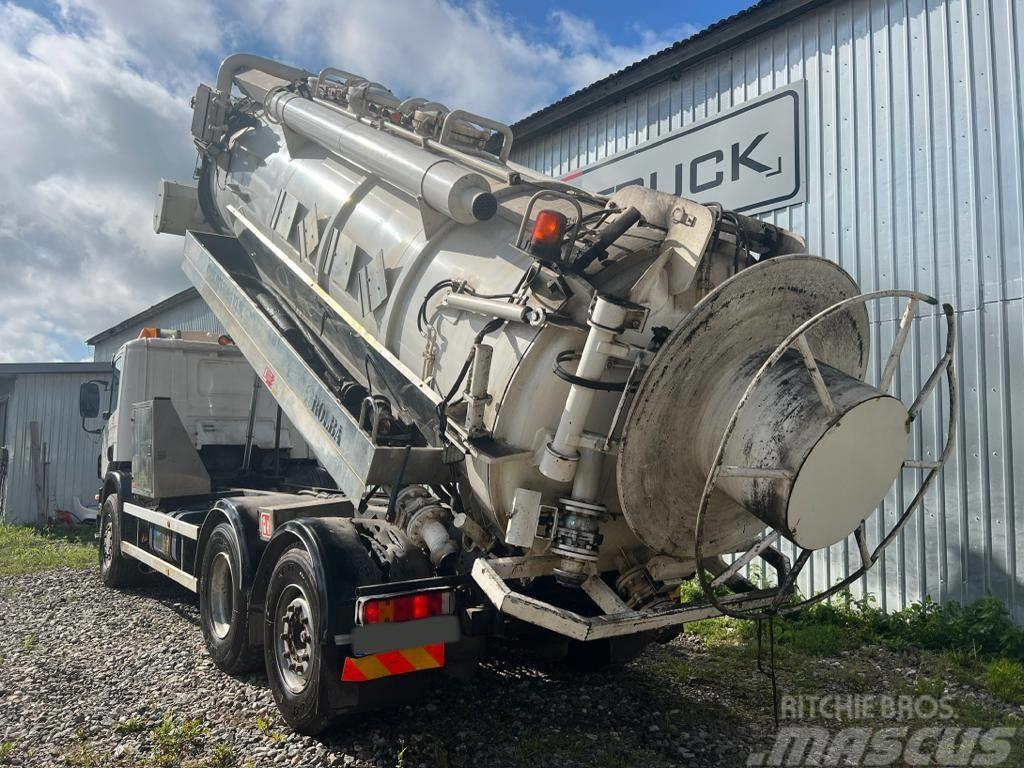 Scania P 114-380, 6x2 VACUUM + ADR + STAINLESS STEEL Commercial vehicle